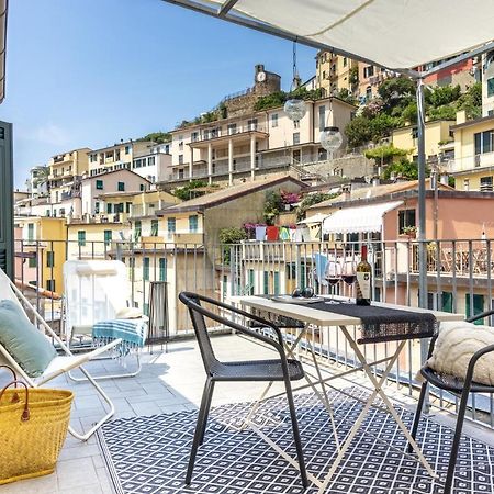 Wanderjohn Penthouse 5Terreparco Apartment Riomaggiore Ngoại thất bức ảnh