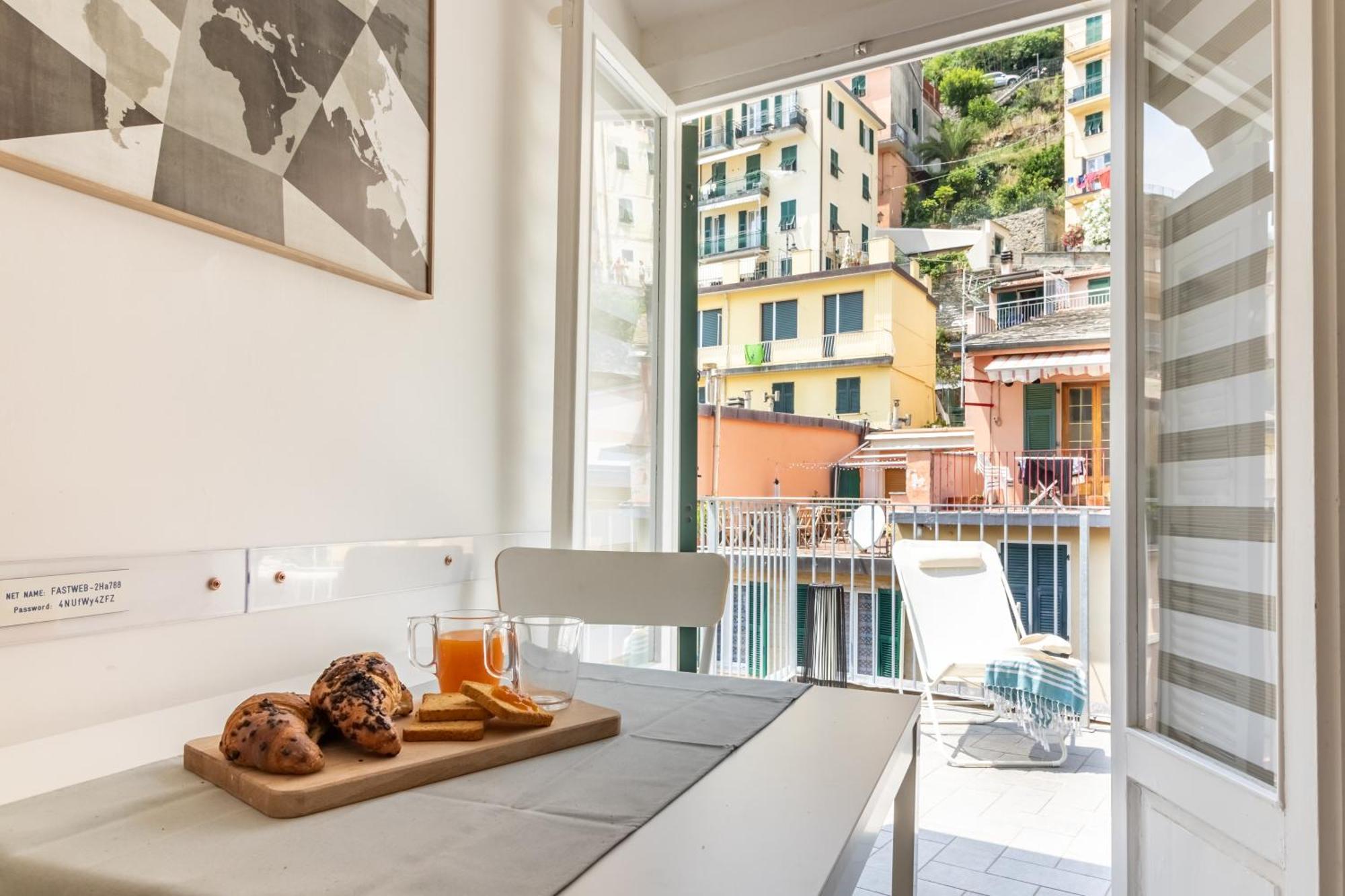 Wanderjohn Penthouse 5Terreparco Apartment Riomaggiore Ngoại thất bức ảnh